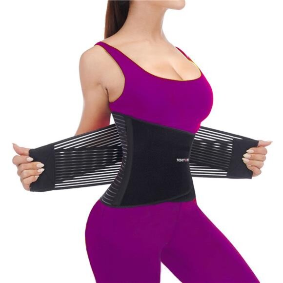 Back Brace for Men and Women, Back Support Belt Relief Lower Back Pain - Picture 1 of 7